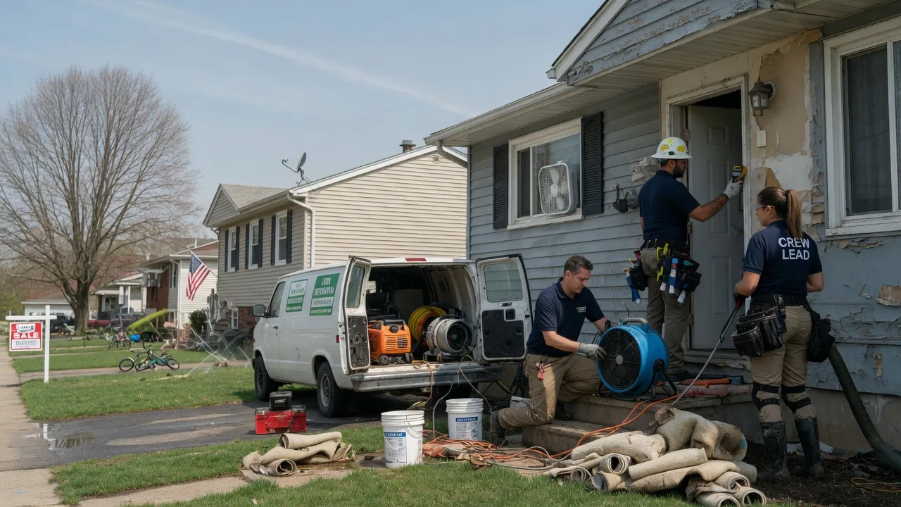 Flood Cleanup in Golden City, MO near me
